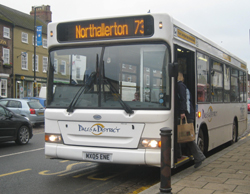bus at bedale 