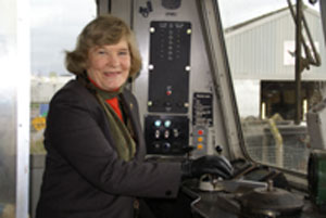 smiling driver experience course participant
